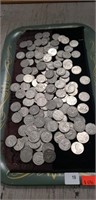 Tray Of Unsearched Canadian Nickels
