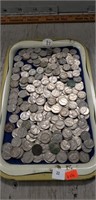 Tray Of Unsearched Nickels