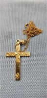 (1) Cross Necklace (14KT)