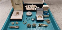 Tray Of Assorted Jewelry & More