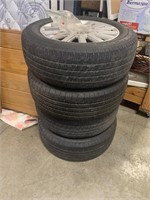 Set of (4) Michelin P225 / 60 R17 Tires