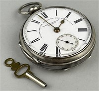 1874 John Forrest Sterling Silver Pocket Watch.