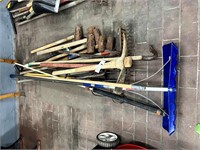 LARGE LOT OF YARD TOOLS AND MORE