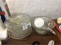 GLASS PUNCH BOWLS AND MORE