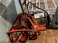HEAVY DUTY JUMPER CABLES AND BATTERY BOOST