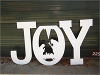 Joy Yard Decor 36 1/2" T