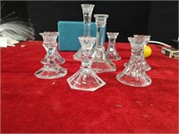 8-glass Candle holders