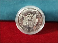 Trump Silver Plated Coin