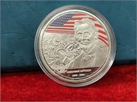 Abraham Lincoln silver Plated novelty coin