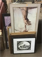 Framed Prints, Drawing and More - largest approx.
