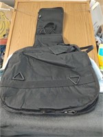 Canvas Zip Up Guitar Case-Velcro-Handles-40"
