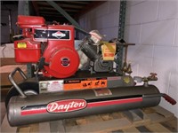 New Old Stock Dayton 5 HP Air Compressor