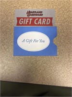 $100 Heartland Hardware Gift Card