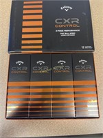 Box of 12 Callaway CXR Control Golf Balls