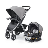 Chicco Bravo 3-in-1 Quick Fold Travel System -