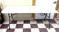 Folding table 6' by 30"