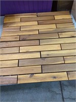 New Deck Tile Acacia Wood 12"x 24"" 6 pack