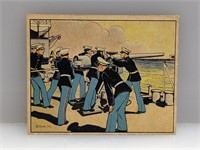 1941 R158 Gum Inc Uncle Sam Marine Gunners