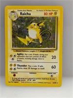 Pokémon 1999 raichu holo 14