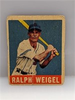 1948 Leaf #86 Ralph Weigel Chicago White Sox