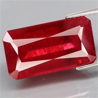 Natural Pigeon Blood Red Ruby 19.67 Cts