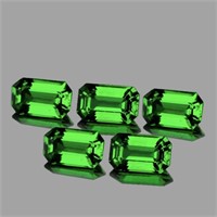 Natural Chrome Green Tsavorite Garnet {Flawless-VV