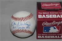 Signed A.L. MLB Baseball Umpire #11 (1980's ball)