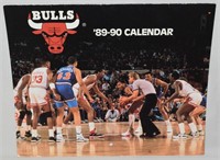 1989-90 Chicago Bulls Basketball Calendar w/