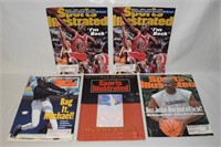 (5) Sports Illustrated Magazines Michael Jordan