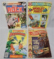 (4) Vintage DC Comic Books: Adventure Aquaman