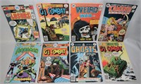 (8) Vtg DC Comic Books: Weird War, Ghosts