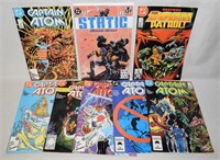 (8) Vtg DC Comic Books: Captain Atom 6-11 +