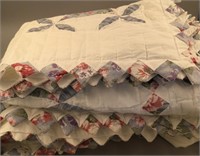 Patchwork Queen Sized Quilt and Sham
