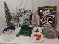 Christmas Decor, Cast Iron Tree Stand