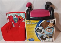 Elmo Stuffed Chair, Cosco Auto Booster