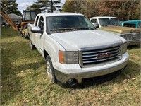 2008 GMC pickup truck being sold as found