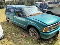 S-10 regular cab truck, being sold as found