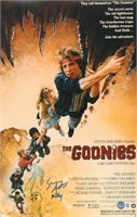 Autographed The Goonies Movie Poster