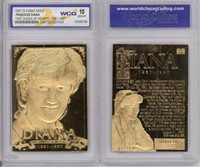 1997 Princess Diana 23K Gold Card