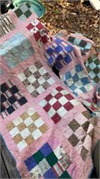 Quilt with rip