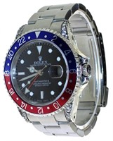 Gents Oyster Perpetual GMT-Master Pepsi Wristwatch