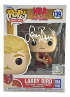 Autographed Larry Bird NBA  All Stars Funko Pop