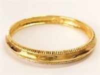 CHANEL Gold Fashion Cuff Bracelet