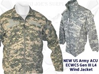 NEW ECWCS GenIII L4 ACU Wind Cold Jacket MR