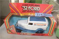 "32 Ford Panel Delivery Truck Bank Made by Ertl