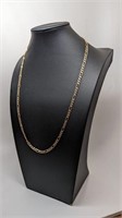 14k Gold Chain Necklace, 24 Inch, .632 Ounces