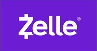 SHIPPING NOTICE:  ZELLE ONLY FOR SHIPPING