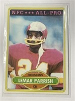 1980 Topps Football #430 Lemar Parrish