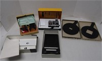 Vintage Kodak 404 Camera + Misc Camera Accessories