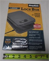 NEW Snap-Safe Combination Lock Box